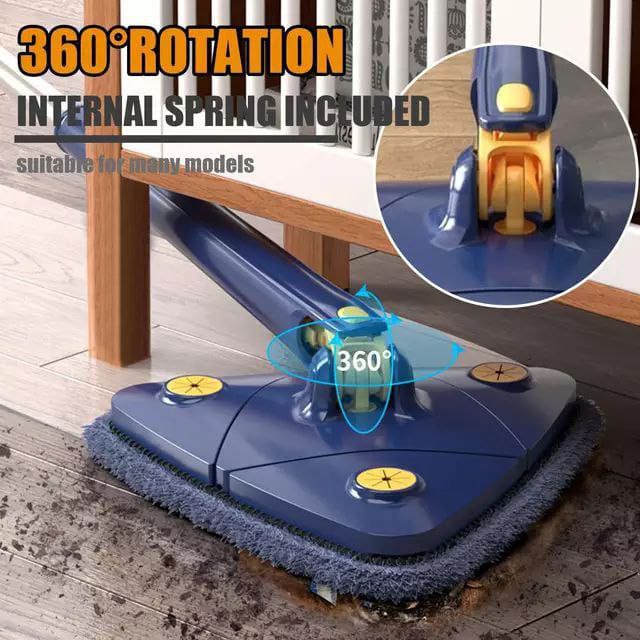 360° Rotatable Adjustable Triangle Cleaning Mop