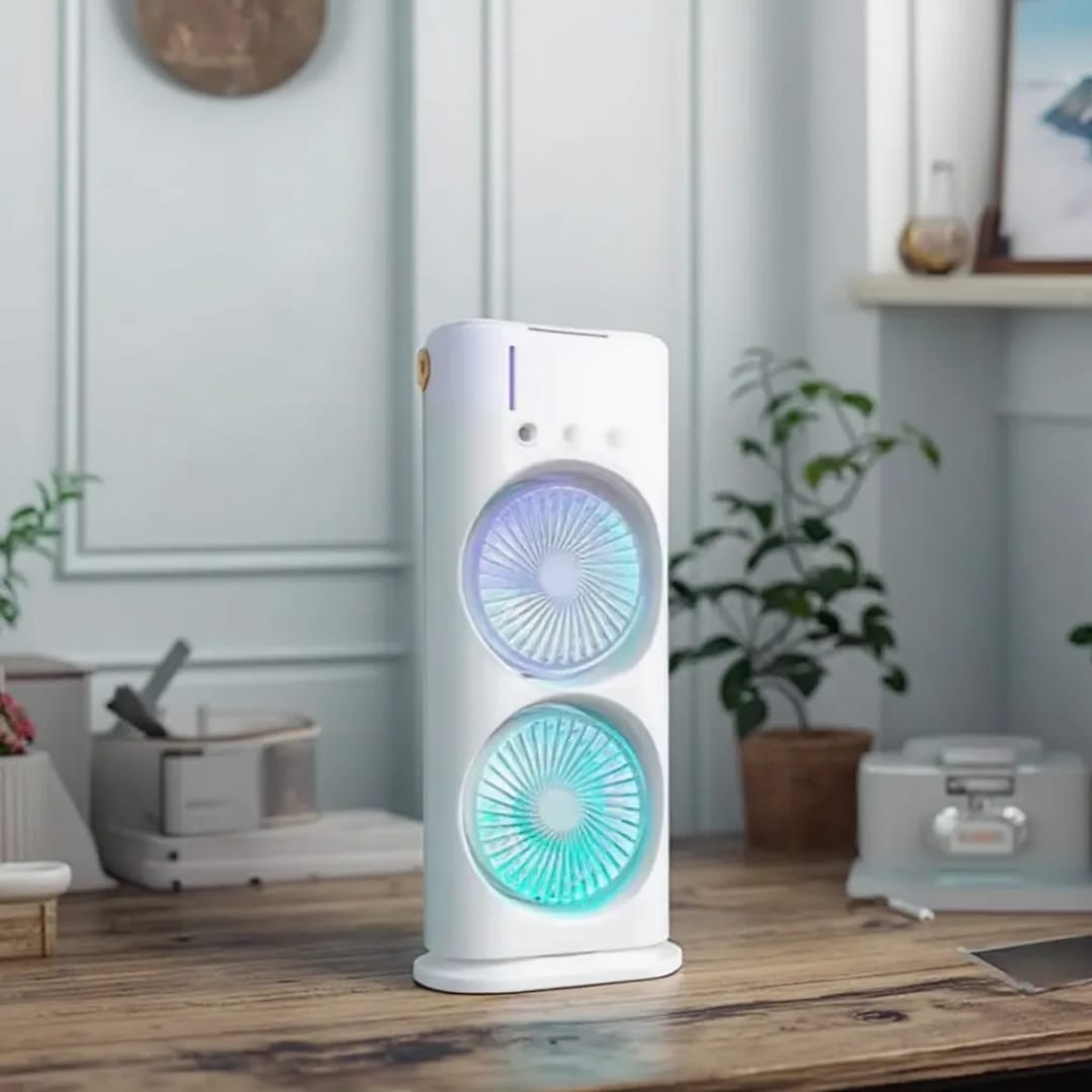 Double Head Spray Fan