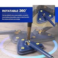 360° Rotatable Adjustable Triangle Cleaning Mop