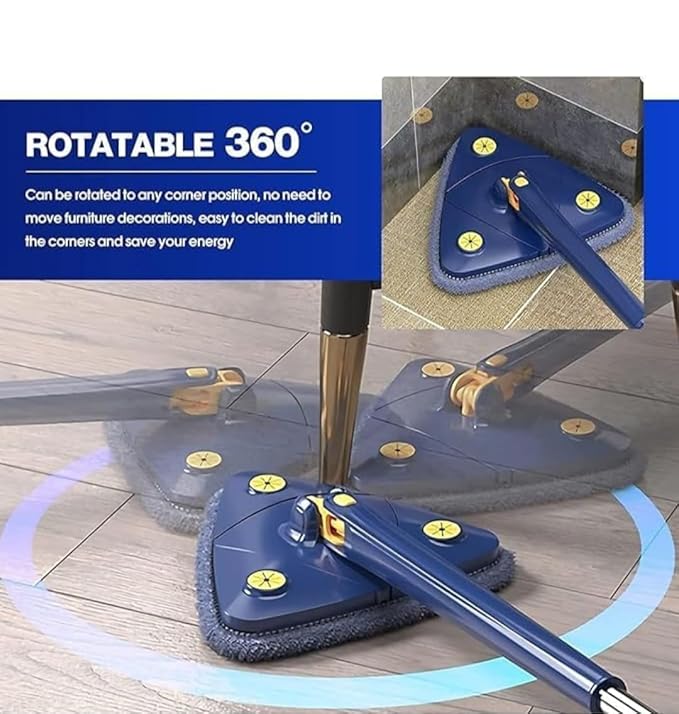 360° Rotatable Adjustable Triangle Cleaning Mop